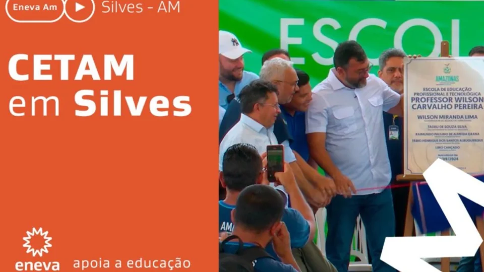 Escola técnica em Silves funciona em tempo integral após reforma da Eneva