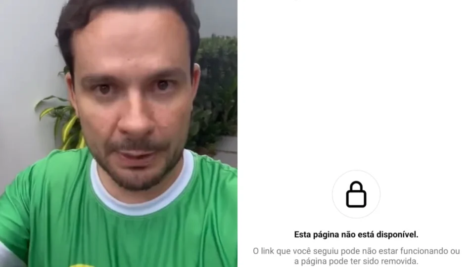 Alberto Neto se pronuncia após ter suas redes sociais suspensas neste domingo (6)