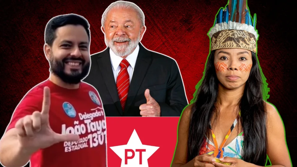 Esquerda do ‘amor’: delegado petista chama candidata indígena da REDE de burra