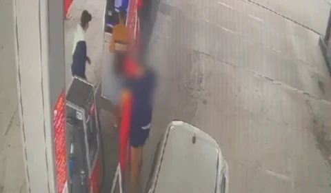Vídeo: Polícia Civil busca por criminosos que assaltaram posto de gasolina no Cidade Nova