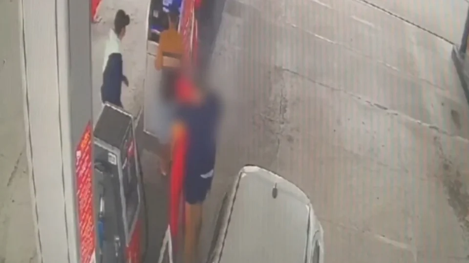 Vídeo: Polícia Civil busca por criminosos que assaltaram posto de gasolina no Cidade Nova