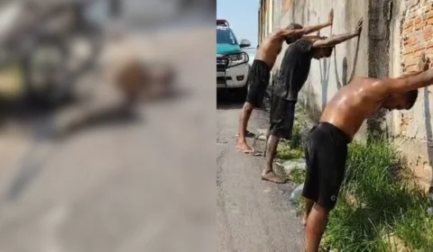 Vídeo: PMs salvam homem que iria ser morto pelo tribunal do crime na Praça 14