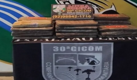 Operação resulta em apreensão de grande quantidade de maconha no Jorge Teixeira