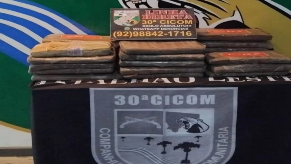 Operação resulta em apreensão de grande quantidade de maconha no Jorge Teixeira