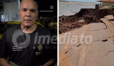 Vídeo: Secretário de Segurança do AM confirma uma criança desaparecida em área do porto de Manacapuru