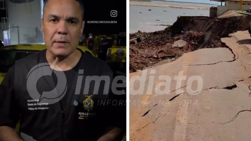 Vídeo: Secretário de Segurança do AM confirma uma criança desaparecida em área do porto de Manacapuru