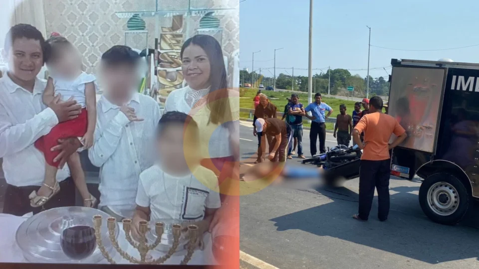 Vídeo: mãe de três crianças morre ao cair de moto e ser atropelada por micro-ônibus no Rapidão