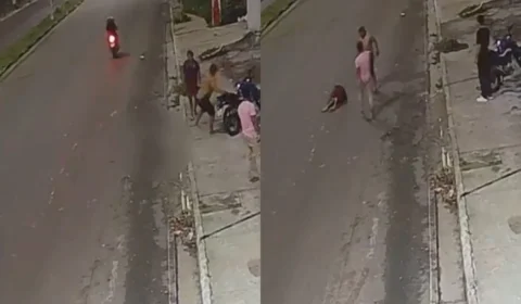 Vídeo: idoso com alzheimer é brutalmente espancado por homem no Novo Aleixo