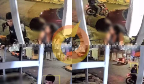 Vídeo: criminosos armados aterrorizam moradores no bairro São Jorge