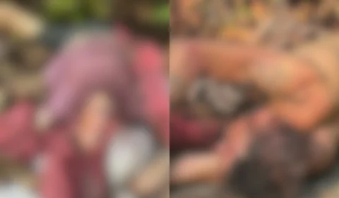 Fotos: corpo de homem é encontrado com marcas de tortura no Ramal Bons Amigos