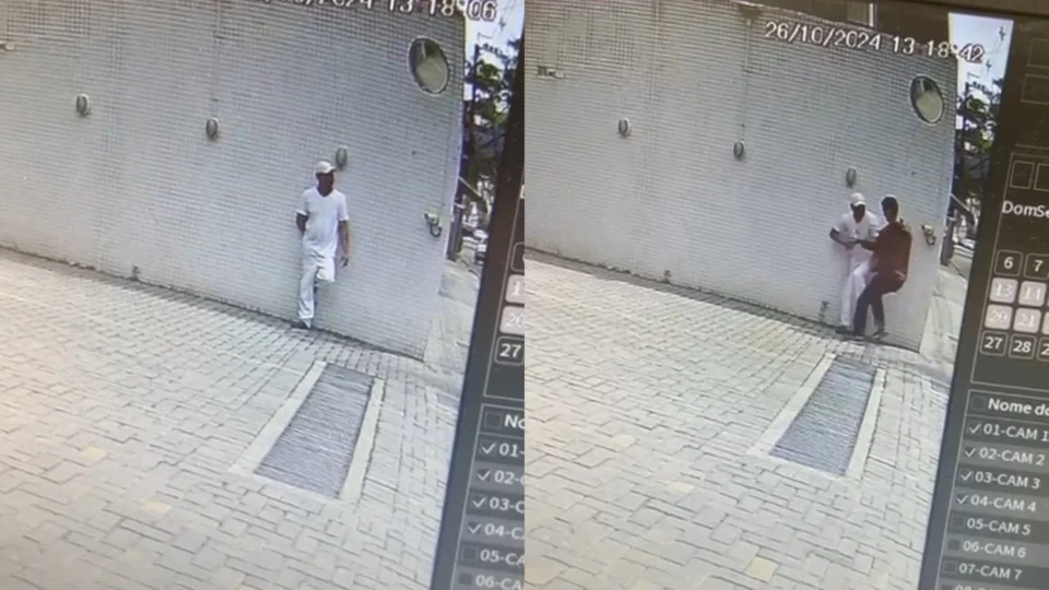 Vídeo: funcionário de hotel é morto a facadas enquanto fumava em frente ao local de trabalho