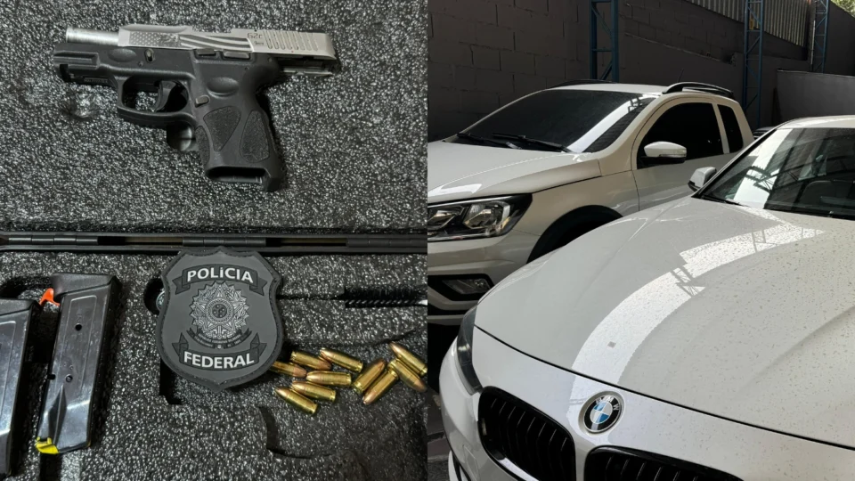 Operação da PF mira empresários e facções no AM por tráfico de drogas, armas e lavagem de dinheiro