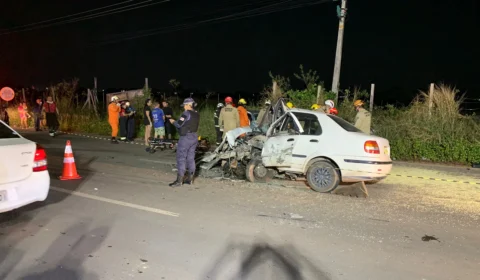 Vídeo: motorista na contramão atinge carro com família que voltava de balneário na AM-070