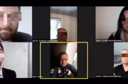 VEJA VÍDEO: réu se esconde debaixo de mesa para enganar juiz