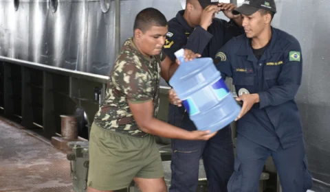 Forças Armadas mobilizam apoio para combater os efeitos da seca na Amazônia