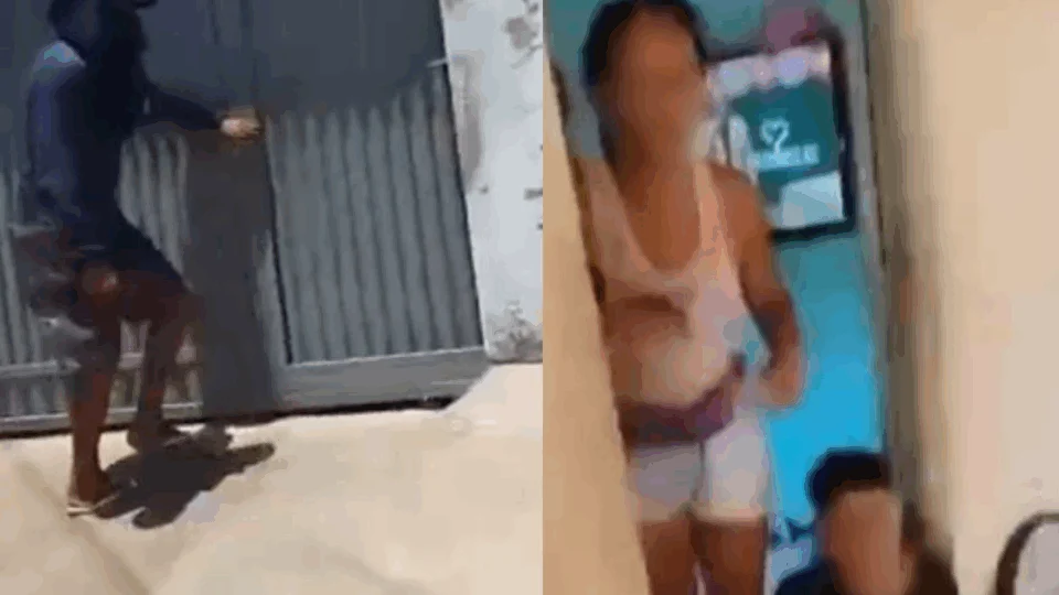 VEJA VÍDEO: criminosos invadem casa e atiram em jovem na frente da mãe dele