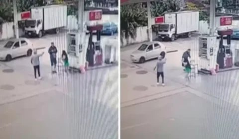 VEJA VÍDEO: frentista é morto a tiros após discussão em posto de gasolina