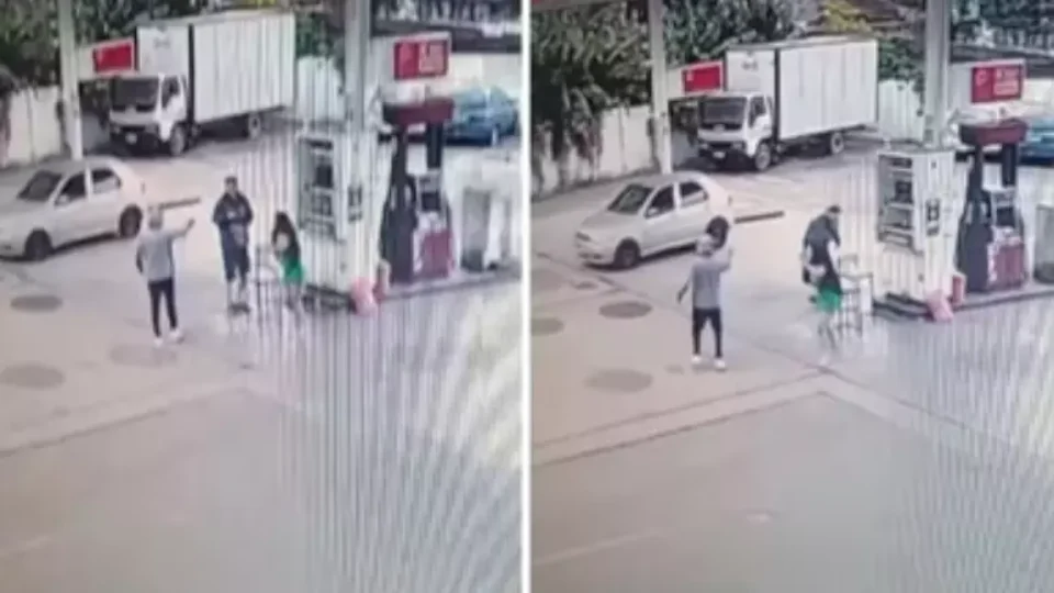 VEJA VÍDEO: frentista é morto a tiros após discussão em posto de gasolina