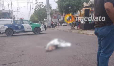 Idoso morre atropelado ao tentar atravessar na Avenida Itaúba em Manaus