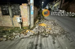 Moradores denunciam falta de infraestrutura em rua no bairro Colônia Terra Nova
