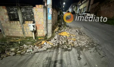 Moradores denunciam falta de infraestrutura em rua no bairro Colônia Terra Nova