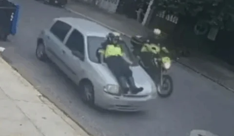 VEJA VÍDEO: motorista arrasta agente de trânsito ao tentar fugir de guincho