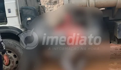 IMAGENS FORTES: trabalhador morre após ter cabeça esmagada por caçamba na AM-010