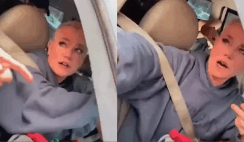 VÍDEO: Xuxa leva cuspida de fã no rosto enquanto atende pedidos de fotos