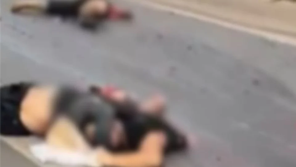 IMAGENS FORTES: Duas mulheres morrem em grave acidente na BR-040, em Valparaíso de Goiás