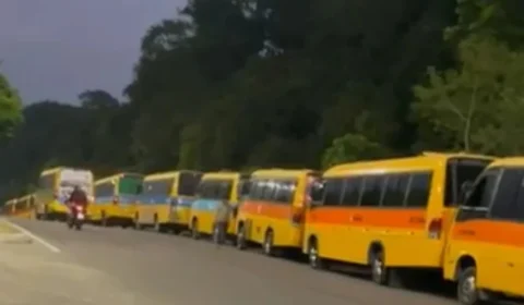 ‘Amarelinhos’ paralizam o serviço nas zonas leste e norte