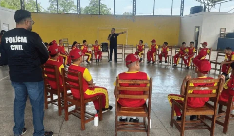 PC-AM e CBMAM realizam palestra sobre violência contra crianças e adolescentes em Humaitá