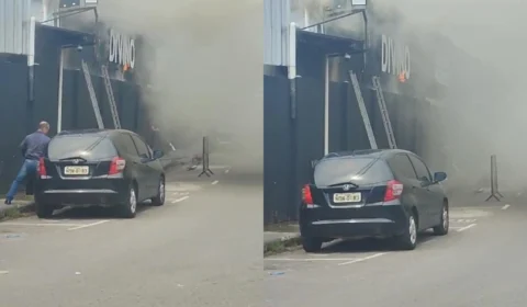 Urgente: Incêndio atinge casa de show no Parque Dez em Manaus