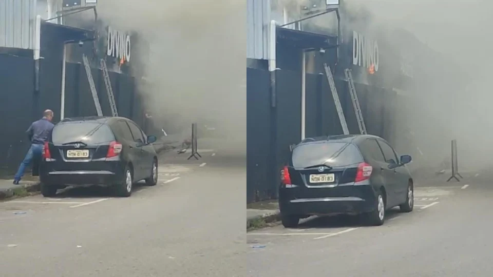 Urgente: Incêndio atinge casa de show no Parque Dez em Manaus