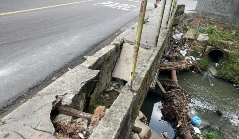 Moradores do Coroado pedem conclusão de obras na avenida Beira-Mar