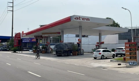 Veja vídeo: Assaltantes aterrorizam posto de combustíveis na zona leste de Manaus