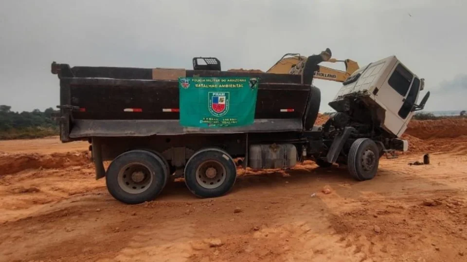 PMAM prende cinco homens por crimes ambientais que somam prejuízo de R$ 800 mil