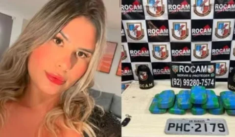 Advogada flagrada com 10 kg de cocaína em veículo é presa após ser liberada pela Polícia Civil