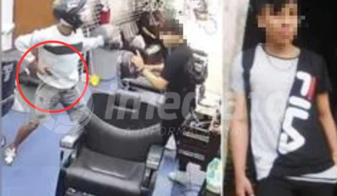 VEJA VÍDEO: jovem de 18 anos é morto a tiros durante assalto em barbearia