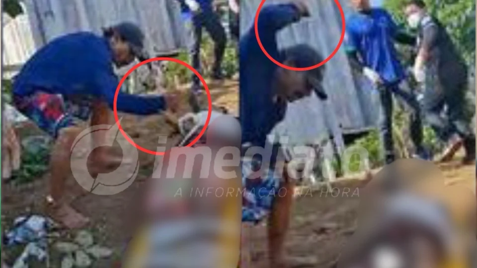 Vídeo mostra homem sendo atacado e morto a facadas enquanto era socorrido no Amazonas