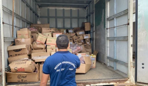 Operação da Adaf apreende 3,4 toneladas de alimentos irregulares em Manaus