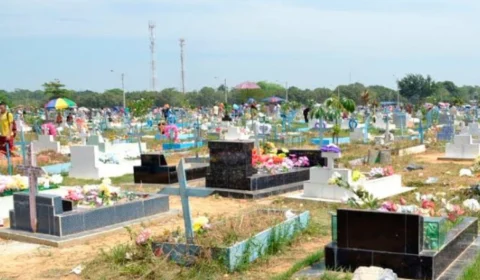Cemitérios de Manaus funcionam das 6h às 18h para visitação no Dia de Finados