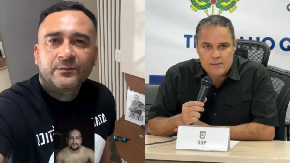 Secretário de Segurança do Amazonas, Vinícius Almeida, nega envolvimento com milícia após acusações de suspeito executado