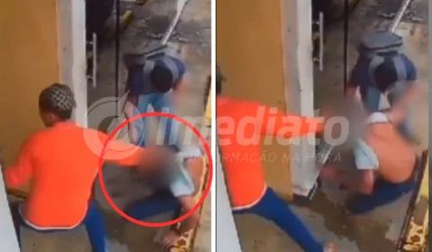 VEJA VÍDEO: funcionário de posto é feito refém em assalto violento no bairro Tarumã