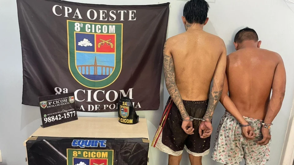 Operação policial resulta na prisão de dois foragidos no bairro Compensa