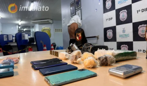 Rocam prende homem com grande quantidade de drogas no bairro Flores, em Manaus