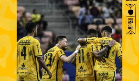 Amazonas FC vence o América-MG por 1 a 0 na Arena da Amazônia