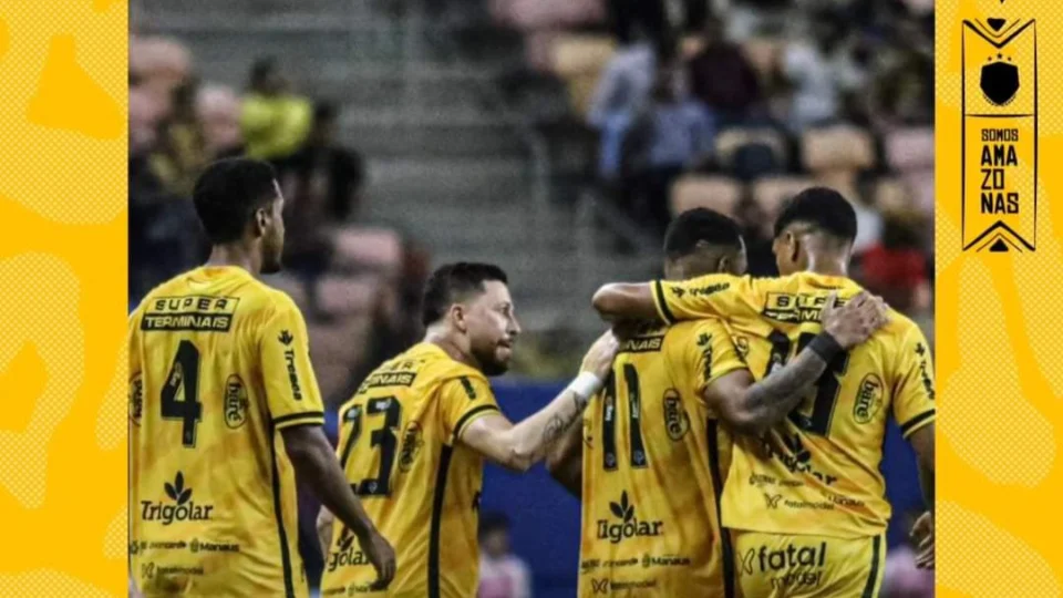 Amazonas FC vence o América-MG por 1 a 0 na Arena da Amazônia