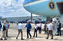 Em visita histórica ao Amazonas, Wilson Lima recepciona presidente dos Estados Unidos, Joe Biden