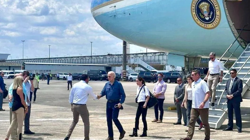 Em visita histórica ao Amazonas, Wilson Lima recepciona presidente dos Estados Unidos, Joe Biden