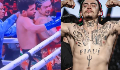 Whindersson Nunes brinca após ‘sarrada’ em luta contra Neeraj Goyat: “Nunca mais por 500 mil dólares”